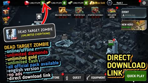 DEAD TARGET: Zombie Games 3D Mod Apk v4.128.0 (Mod .
